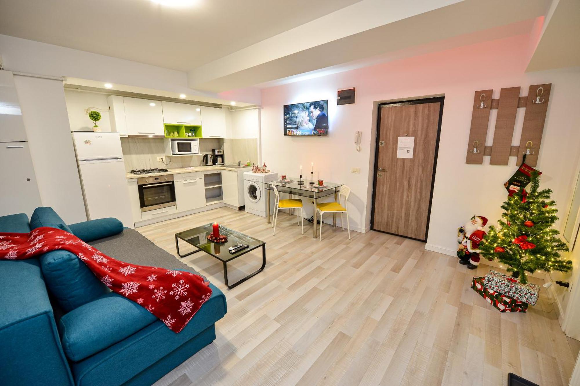Pierre Cardin Deluxe Apartment With Terrace By Magniflex บูคาเรสต์ ภายนอก รูปภาพ