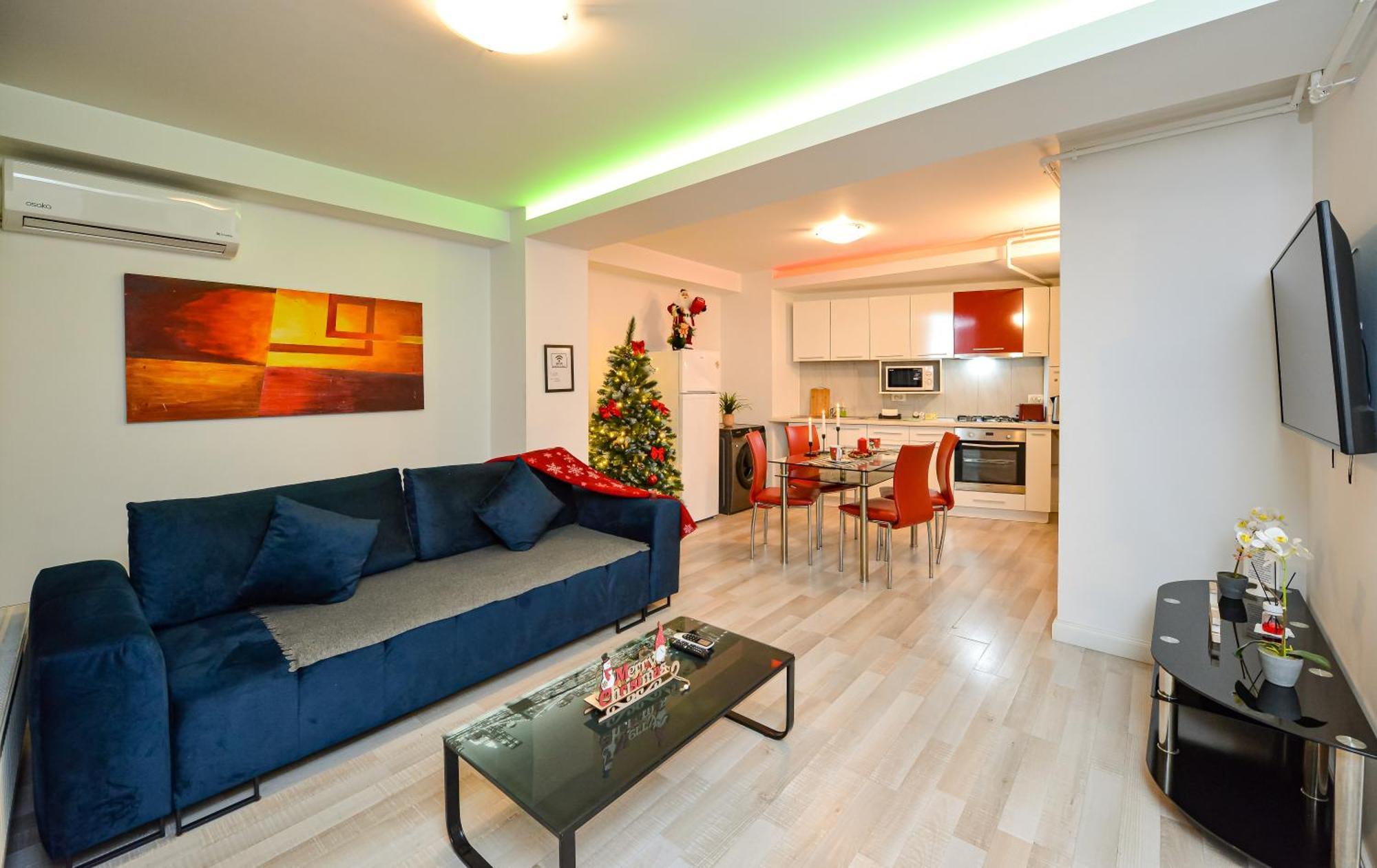 Pierre Cardin Deluxe Apartment With Terrace By Magniflex บูคาเรสต์ ภายนอก รูปภาพ