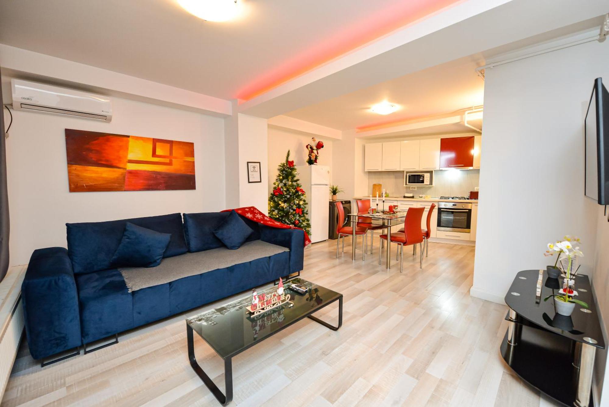 Pierre Cardin Deluxe Apartment With Terrace By Magniflex บูคาเรสต์ ภายนอก รูปภาพ