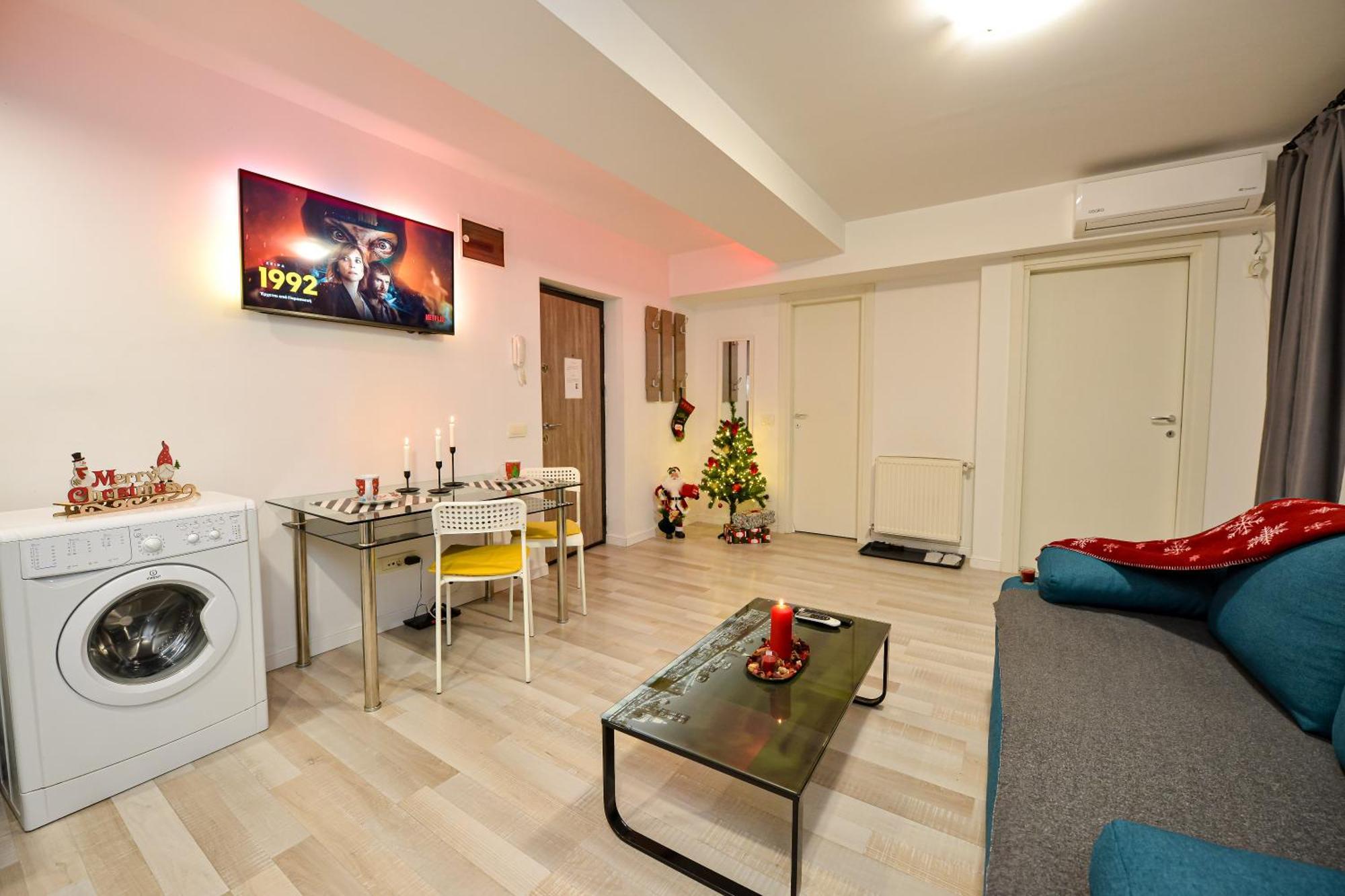 Pierre Cardin Deluxe Apartment With Terrace By Magniflex บูคาเรสต์ ภายนอก รูปภาพ