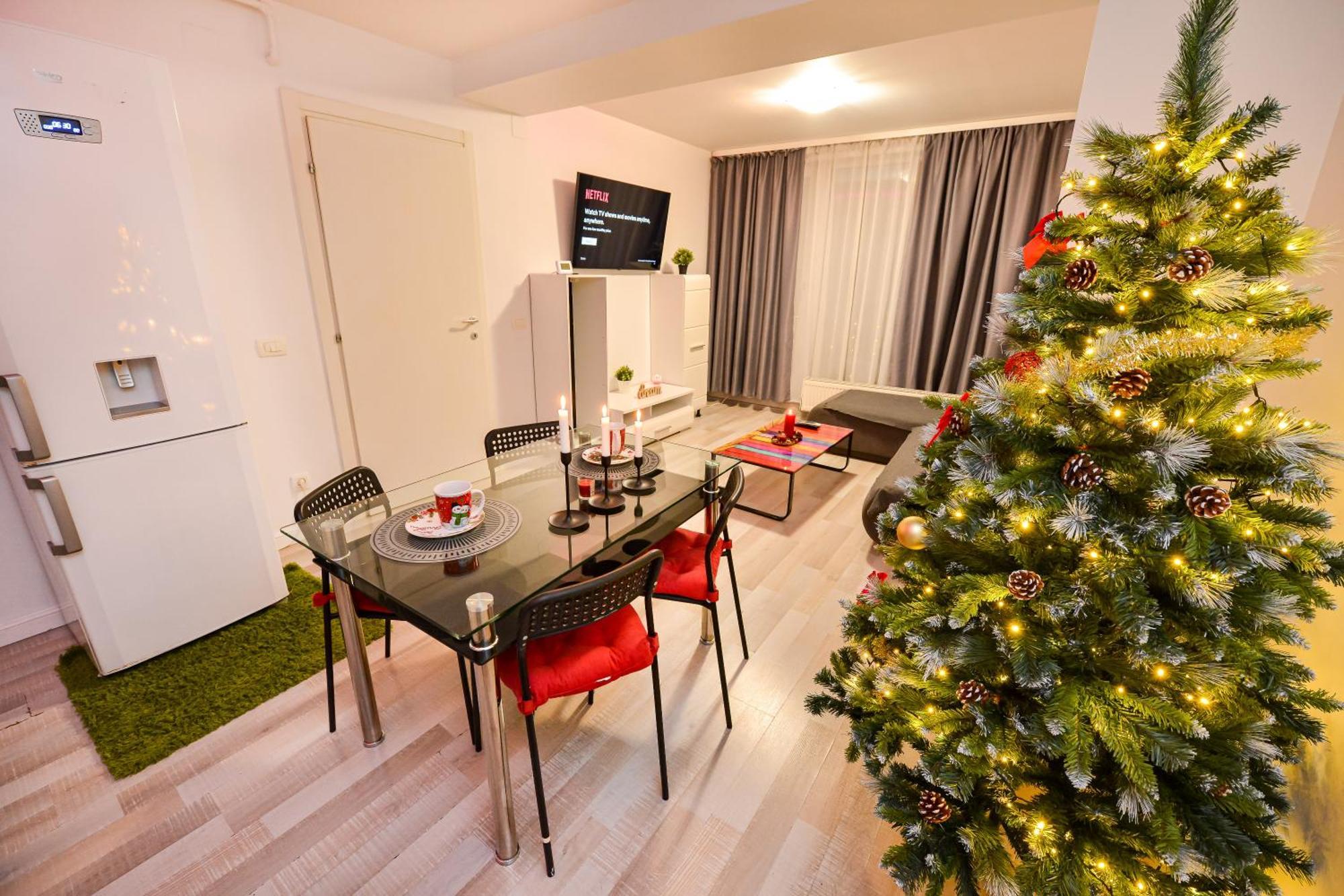 Pierre Cardin Deluxe Apartment With Terrace By Magniflex บูคาเรสต์ ภายนอก รูปภาพ