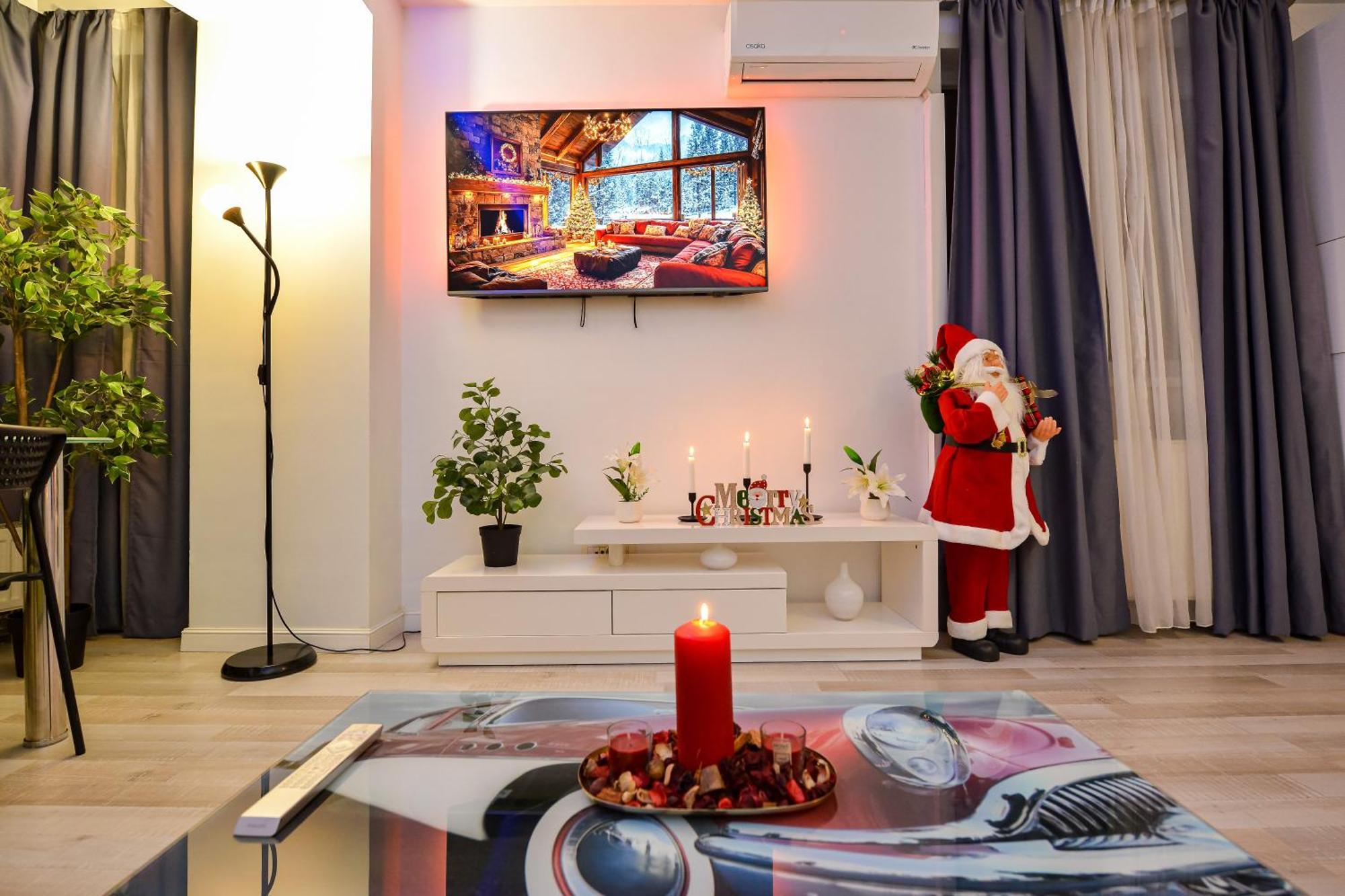 Pierre Cardin Deluxe Apartment With Terrace By Magniflex บูคาเรสต์ ภายนอก รูปภาพ