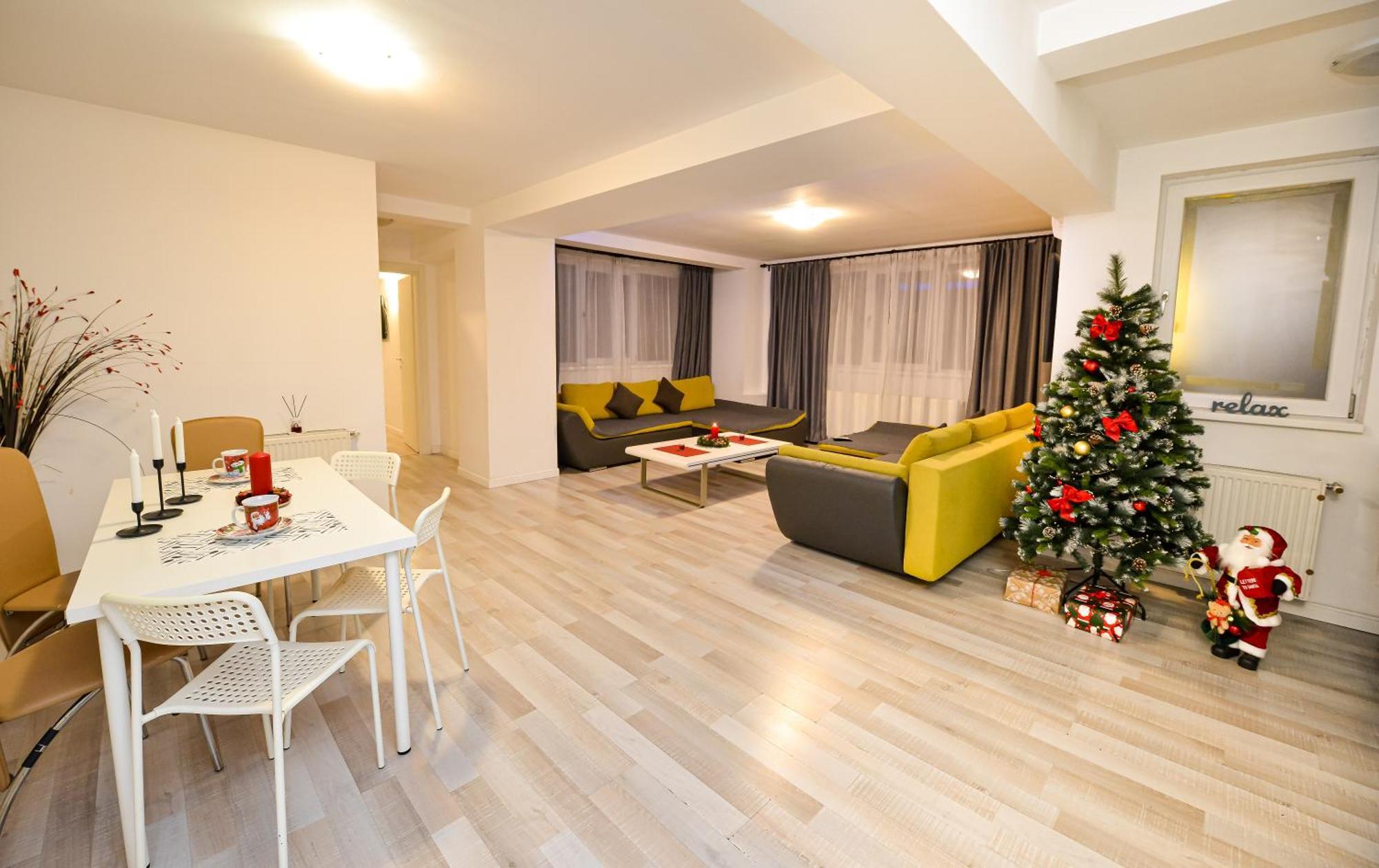Pierre Cardin Deluxe Apartment With Terrace By Magniflex บูคาเรสต์ ภายนอก รูปภาพ